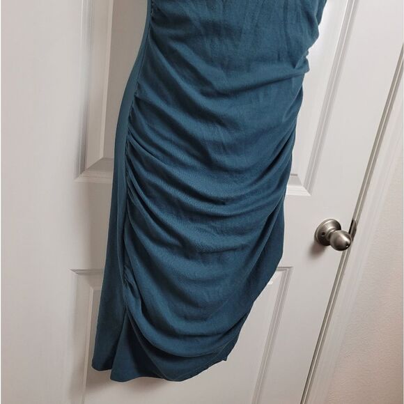 AMPERSAND AVENUE Ruched Short Sleeve Dress - Picture 2 of 10